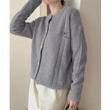 リボンワンポイントニットカーディガン秋冬 | Miniministore | 詳細画像10 