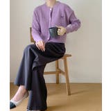 リボンワンポイントニットカーディガン秋冬 | Miniministore | 詳細画像15 