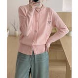 リボンワンポイントニットカーディガン秋冬 | Miniministore | 詳細画像24 