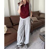 ハーフジップ ニットベストスタンドカラー | Miniministore | 詳細画像12 