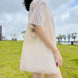 韓国ニットトートバッグ 編みバッグ 新作 | Miniministore | 詳細画像7 