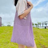 韓国ニットトートバッグ 編みバッグ 新作 | Miniministore | 詳細画像9 