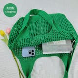 トートバッグ 編みバッグ ニットバッグ夏 | Miniministore | 詳細画像6 