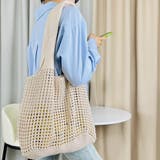 トートバッグ 編みバッグ ニットバッグ夏 | Miniministore | 詳細画像8 