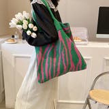 ニットバッグ トートバッグ 大容量かばん | Miniministore | 詳細画像9 
