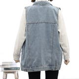 デニムベスト レディース デニムチョッキ | Miniministore | 詳細画像13