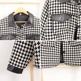格子柄ジャケット韓国風ショート丈アウター | Miniministore | 詳細画像4
