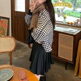 格子柄ジャケット韓国風ショート丈アウター | Miniministore | 詳細画像6