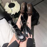 ショートブーツ 厚底 ワークブーツ 美脚 | Miniministore | 詳細画像16 