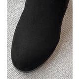 スエード調ショートブーツ 太ヒールブーツ | Miniministore | 詳細画像14 