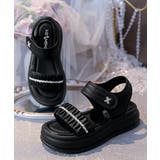 厚底サンダル レディースギャザーサンダル | Miniministore | 詳細画像16 