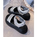 厚底サンダル レディースギャザーサンダル | Miniministore | 詳細画像19 