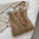 ストローバッグ 大容量 麦わらバック | Miniministore | 詳細画像10 