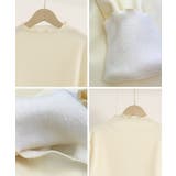 裏起毛ニットトップス レディース 暖かい | Miniministore | 詳細画像21 