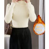 裏起毛ニットトップス レディース 暖かい | Miniministore | 詳細画像9 