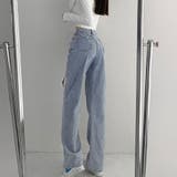 韓国風 ダメージデニムパンツ レディース | Miniministore | 詳細画像10