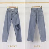 韓国風 ダメージデニムパンツ レディース | Miniministore | 詳細画像3