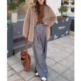 ボトルネック ニットトップス 袖口ボタン | Miniministore | 詳細画像18 