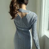 前後2wayニットワンピース 深スリット | Miniministore | 詳細画像13