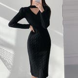 前後2wayニットワンピース 深スリット | Miniministore | 詳細画像8