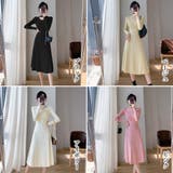 クロス ニットワンピース レディース長袖 | Miniministore | 詳細画像2