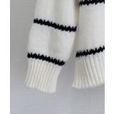 ボーダーニットセーター レディース 長袖 | Miniministore | 詳細画像16 