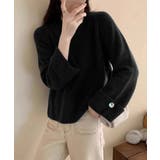 ニットトップス ワイドスリーブニット秋冬 | Miniministore | 詳細画像4 