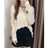 シアートップス重ね着クルーネックTシャツ | Miniministore | 詳細画像10