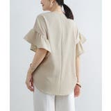 フリル袖 シャツブラウス レディース半袖 | Miniministore | 詳細画像8 