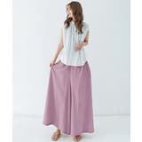 リラックスワイドパンツ キュロットパンツ | Miniministore | 詳細画像41 