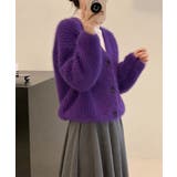 シャギーニットショートカーディガン韓国風 | Miniministore | 詳細画像15 