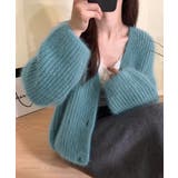 シャギーニットショートカーディガン韓国風 | Miniministore | 詳細画像21 