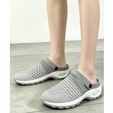 厚底メッシュスニーカーサンダルレディース | Miniministore | 詳細画像15 