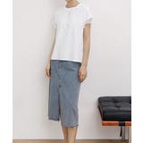 袖シアーTシャツチュール切替えカットソー | Miniministore | 詳細画像12 