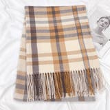 チェック柄 マフラー 大判ストール 秋冬 | Miniministore | 詳細画像16 