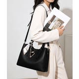 スカーフ付き2wayハンドバッグきれいめ | Miniministore | 詳細画像7 
