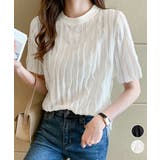 シアートップスワッシャー楊柳プルオーバー | Miniministore | 詳細画像1