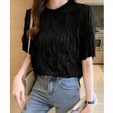 シアートップスワッシャー楊柳プルオーバー | Miniministore | 詳細画像9