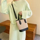 ストローショルダーバッグ かごバッグ 夏 | Miniministore | 詳細画像8 