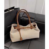 キャンバストートバッグ横長ベルトデザイン | Miniministore | 詳細画像11