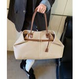 キャンバストートバッグ横長ベルトデザイン | Miniministore | 詳細画像14