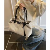 キャンバストートバッグ横長ベルトデザイン | Miniministore | 詳細画像3