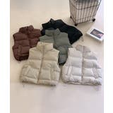 ダウンベスト ジップアップパデッドベスト | Miniministore | 詳細画像20