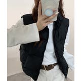 ダウンベスト ジップアップパデッドベスト | Miniministore | 詳細画像4