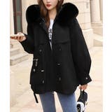 ファーフード付きモッズコートレディース冬 | Miniministore | 詳細画像12