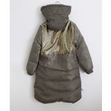 フード付き フェイクダウンコードロング丈 | Miniministore | 詳細画像25