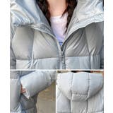 中綿ダウンコートフード付きダウンブルゾン | Miniministore | 詳細画像6 