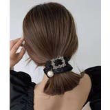 ビジューシュシュ大人っぽいパールヘアゴム | Miniministore | 詳細画像2