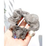 ビジューシュシュ大人っぽいパールヘアゴム | Miniministore | 詳細画像21