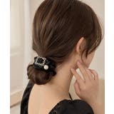 ビジューシュシュ大人っぽいパールヘアゴム | Miniministore | 詳細画像3